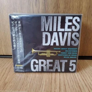 ESOTERIC SACD MILES DAVIS GREAT 5 Japan SACD Super Audio Hybrid BOX SET F/S NEW - Picture 1 of 15