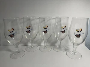 5er Set Fischer Elsass Stiel Bierglas Italien Brauerei 0,20L - Bild 1 von 12
