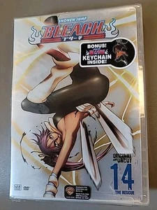 Shonen Jump Bleach Vol. 14 Rescue Original Uncut DVD Keychain Episode 54-58 New - Picture 1 of 7