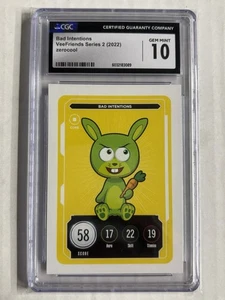Veefriends Bad Intentions 2022 serie 2 CGC 10 Zerocool - Imagen 1 de 1