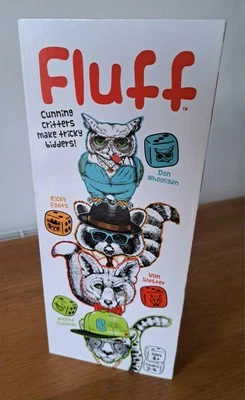 Bananagrams FLUFF Liar’s Dice for Cunning Critters Family Rolling Dice Game - Image 1 of 4