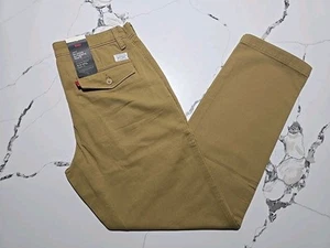 Levi's XX Chino authentische Passform Herren 100 % Baumwolle gerades Bein khaki Hose 31 x 32 - Bild 1 von 4