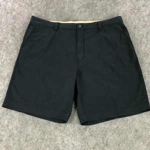 Tommy Bahama Mens Shorts 40 Black Chino Relaxed High Rise 9" Inseam Stretch - Picture 1 of 11