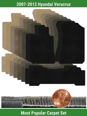 Набор ковриков Ultimat на заказ для 2007-2012 Hyundai Veracruz (3 штуки) #T0C - Изображение 1 из 4