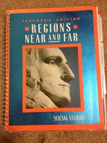 REGION'S NEAR AND FAR TEACHER'S EDITION By James A. Barry K. Beyer Banks *VG+* - Image 1 of 1