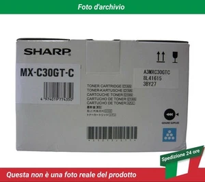 MX-C30GTC Sharp MX-C250F Cartuccia del Toner Ciano - Photo 1/4