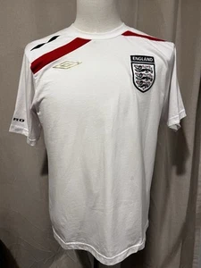 Umbro England Soccer/futbol Shirt White Medium - Picture 1 of 8