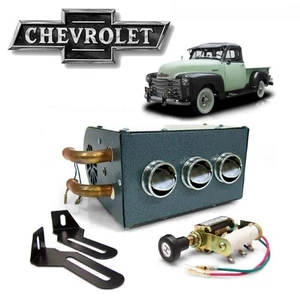 1935-59 Chevy Truck 3-Port Under Dash Cab Heater Box AK-Series l-head GMC CK 350 - Picture 1 of 11