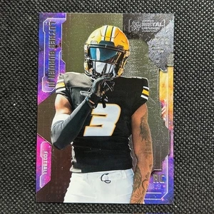 2024 Skybox Metal Universe Luther Burden III RC Rookie Card Chicago Bears - Foto 1 di 2