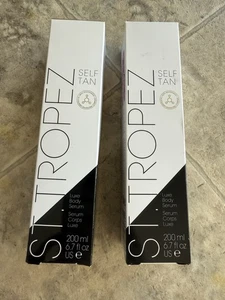 2x Suero Corporal St. Tropez Auto Bronceado Luxe 6.7oz Vegano Sunkissed Brillo Sellado - Imagen 1 de 3