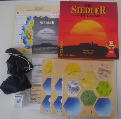 Como Nuevo, No Usado : los Colonos de Catán Madera Edición! Contenido Emb.orig - Imagen 1 de 4