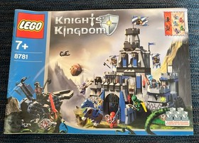 Lego Knights Kingdom Vladek&rsquo;s Dark Fortress 8877 MANUAL ONLY - No Bricks/parts