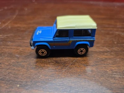 Matchbox 1987 Vintage Land Rover Ninety Diecast Car No Box EUC Blue - Image 1 of 4