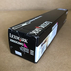 Genuine Lexmark X950X2MG Magenta Extra High-Yield Toner - NEW SEALED - Picture 1 of 1