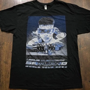 Rauw Alejandro Saturno Tour Shirt Mens Large 2023 Concert Graphic Music Tee - Picture 1 of 6
