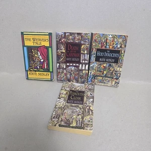 4 x KATE SEDLEY JOBLOTS PAPERBACK BOOKS HOLY INNOCENTS/PLYMOUTH CLOAK/DEATH CHAP - Picture 1 of 6