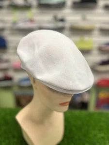 Vintage weiße KANGOL Cap Mütze Gr. Medium - Bild 1 von 5