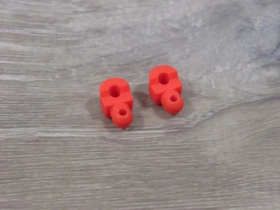 Vintage Team Losi XXX XXXT Body Mount MF Matt Francis (Red). #1170 - Image 1 of 4