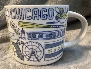 Starbucks Chicago Illinois Been There Series Coffee Tea Mug Cup 14 oz 2022 - Picture 1 of 4