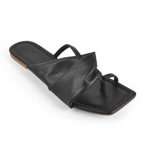 Para mujer tanga de gladiador chanclas planas playa sandalias anillo honda mulas - Imagen 1 de 9