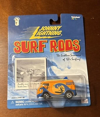 Cañas de surf Johnny Lightning Volkswagen Bus Huntington Honey's tablas de surf VW-NUEVO EN PAQUETE Foto 1 de 4