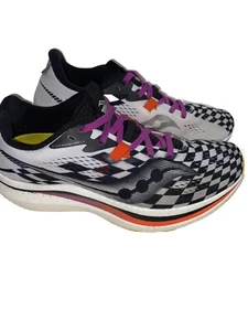 Saucony Endorphin Pro-2 Women's SIZE-10-Running Shoes White Black Orange S10687 - Picture 1 of 7