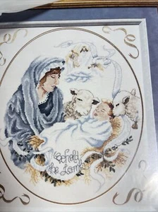 The Lamb Of God cross Stitch Chart By Stoney Creek - Picture 1 of 5