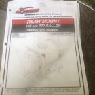 Demco Rear Mount 150 &200  Gallon Sprayer Operator's Manual  (Lt1048)