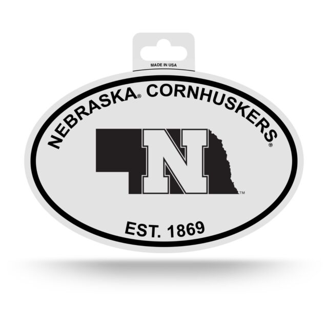 Nebraska Cornhuskers Huskers Football Vinyl Decal Car Truck Logo Window  Sticker