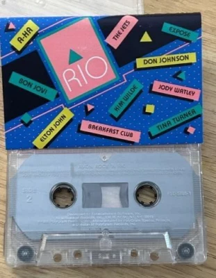 Avon Rock 'N Rio  Cassette - Tina Turner, Elton John, Bon Jovi, A-ha, The Jets - Image 1 of 4