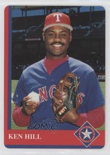1997 Mother's Cookies Texas Rangers Stadium Giveaway Ken Hill #17
