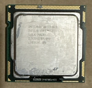 Intel Core I7-870 CPU LGA 1156 - Intel cpu - Picture 1 of 1