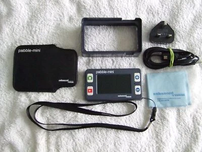 Enhanced Vision Portable Low Vision Magnifier - Pebble Mini with 3" Screen - Image 1 of 3