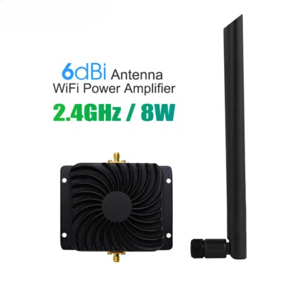 WIFI Booster Amplifier 2.4G 802.11N Wireless Repeater Router Signal Amplificador - Image 1 of 4