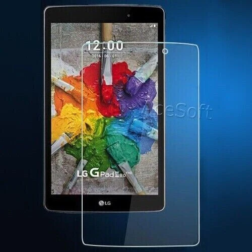 Anti-Scratch Tempered Glass Screen Protector for LG G Pad III 8.0 V522 Premium - Image 1 of 1