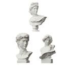 Practice Gypsum Bust Portraits Plaster Statue Famous Sculpture Greek Mythology