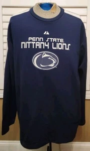 Penn State Nittany Lions Majestic Throw Back Long sleeve Shirt Sz XL - Picture 1 of 12