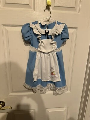 Disfraces de California Alicia en el País de las Maravillas Disfraz Vestido Niño Pequeño Talla 3T-4T Foto 1 de 4