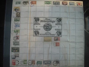 1939 1st All Nation Flight, Flying Hutchinson Family AAMC #1319 - Picture 1 of 1