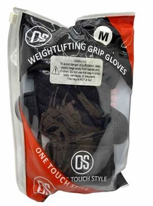 Ventilated Weight Lifting Workout Gloves with Built-in Wrist Wraps Medium - Picture 1 of 3