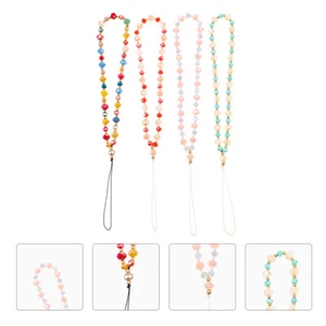  4 Pcs Anti-Rutsch-Lanyard Für Mobiltelefone Telefongurt Handschlaufe - Zdjęcie 1 z 12