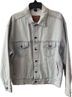 Vintage Mens  Structure Jeanswear Acid Wash Denim Jacket Size Medium 100% Cotton - Image 1 of 4