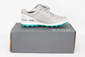 NEW ECCO Cage Pro Golf Shoe Women 7-7.5 (EU 38) Wild Dove Porcelain Green NWB - Picture 1 of 11