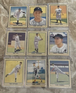 Vintage 2003 PLAY BALL 1941 REPRINT LOT #R2, R7, R8, R9, R13, R17, R20, R22, R24 - Picture 1 of 20