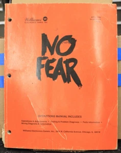 No Fear Pinball Service Manual - Williams - 1995 - Picture 1 of 3