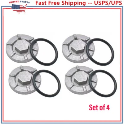 4x Tapón de drenaje de aceite y junta tórica para Yamaha Raptor Warrior Wolverine 350 XT350 Foto 1 de 4