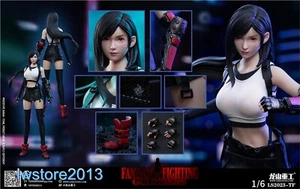 LSZGTOYS 1/6 LS2023-TF Fighter Girl Tifa 12" Female Action Figure Head Body Doll - Picture 1 of 10