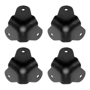 4x estuche de vuelo Penn Elcom esquinas de gabinete negro radio interno 12 mm C1823K - Imagen 1 de 3