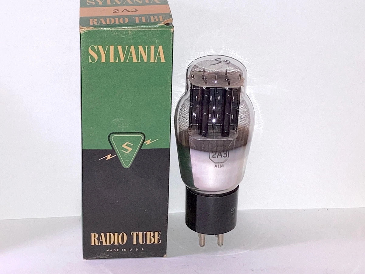 SYLVANIA 2A3 2本 中古品 07 真空管 2本 | 5930⁄2A3W 2本、