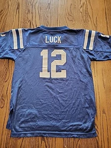 Reebok Andrew Luck Indianapolis Colts Jersey Youth Size L Boys NFL FOOTBALL - Picture 1 of 10